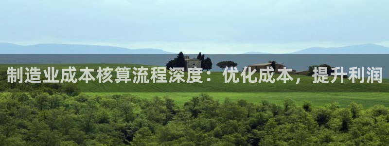 v彩神88iii：制造业成本核算流程深度：优化成本，提升利润